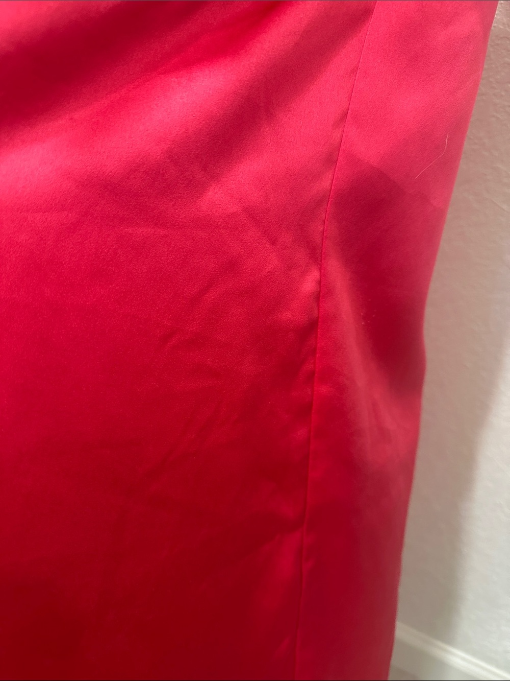 Victoria's Secret Gild Label Pink Satin Robe with Purple Trim M/L - Picture 4 of 15